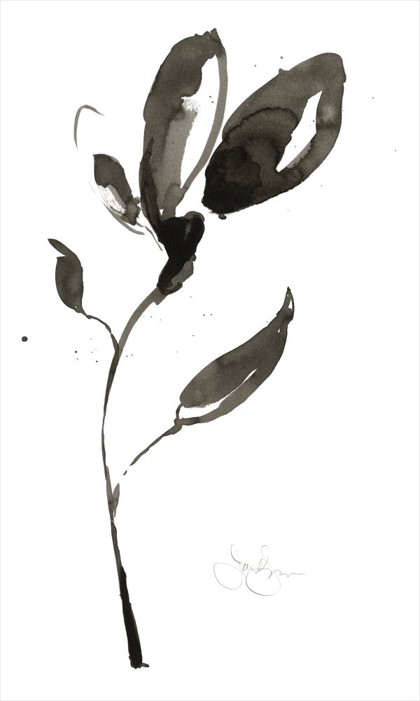 Solitary Sumi-e I