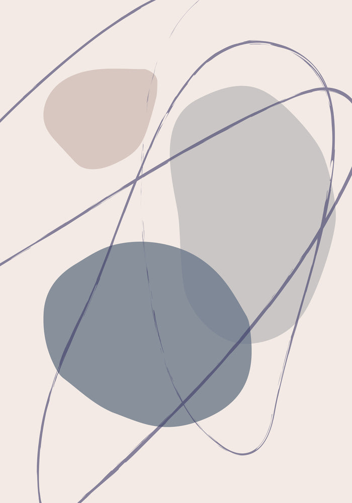 New Shapes Blue No 2