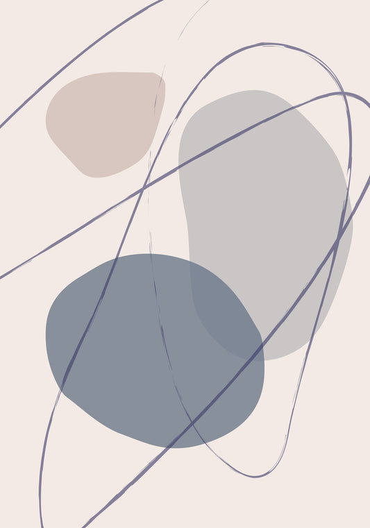 New Shapes Blue No 2