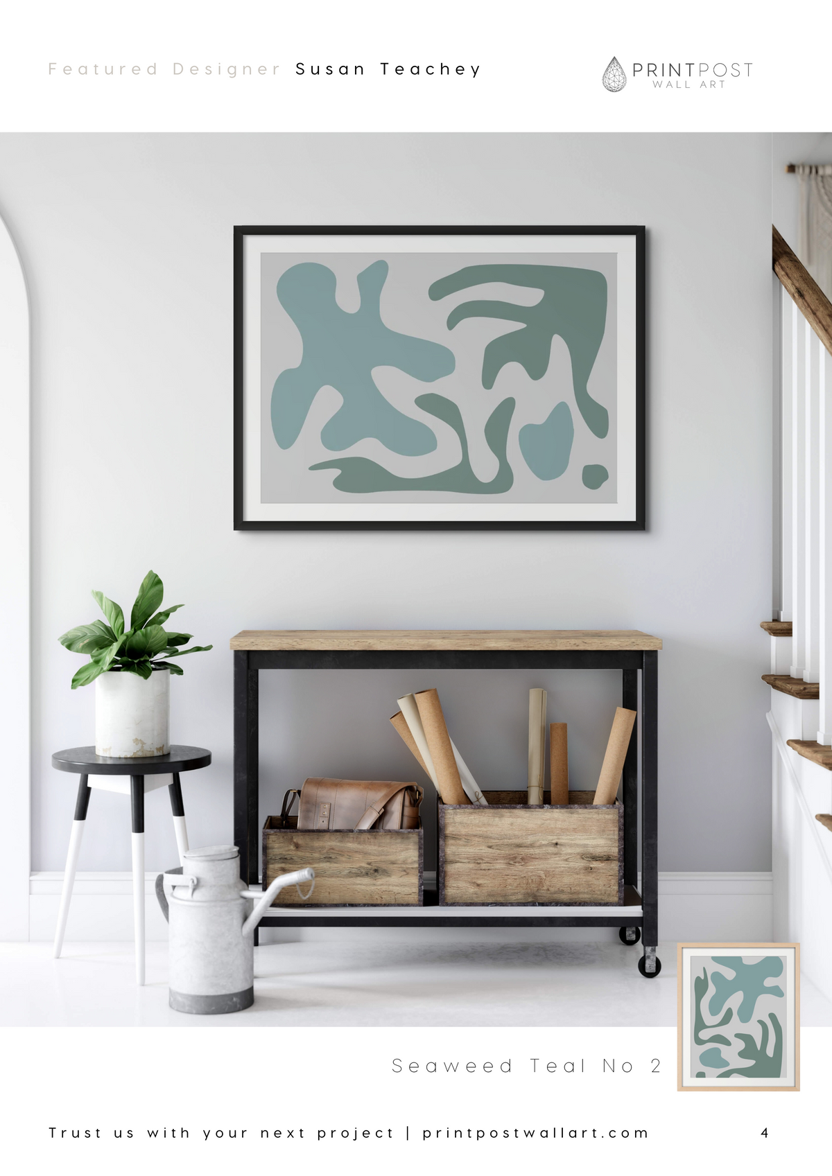 Seaweed Teal No 2