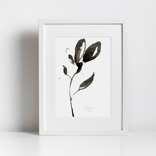 Solitary Sumi-e I