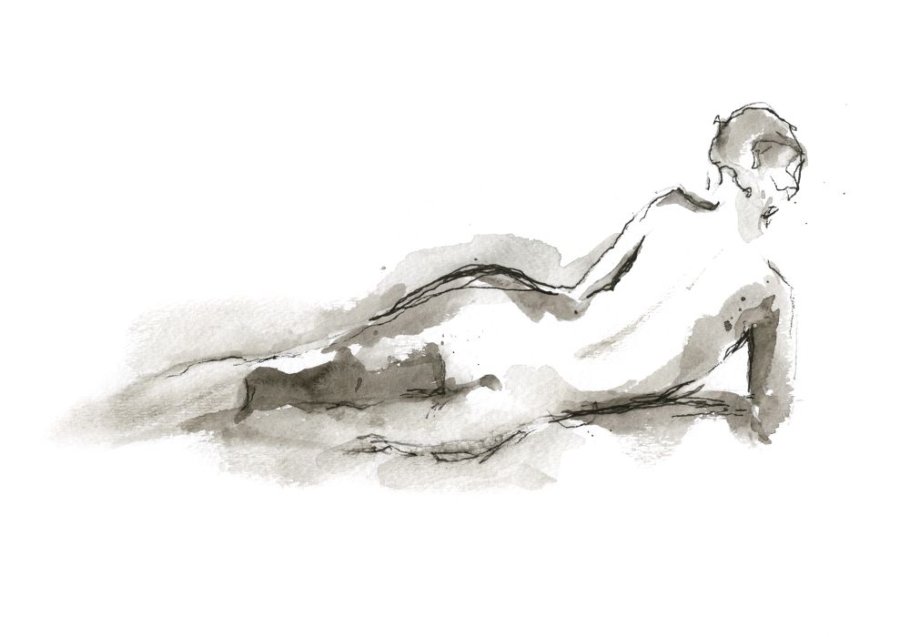 Ink Figure Study I