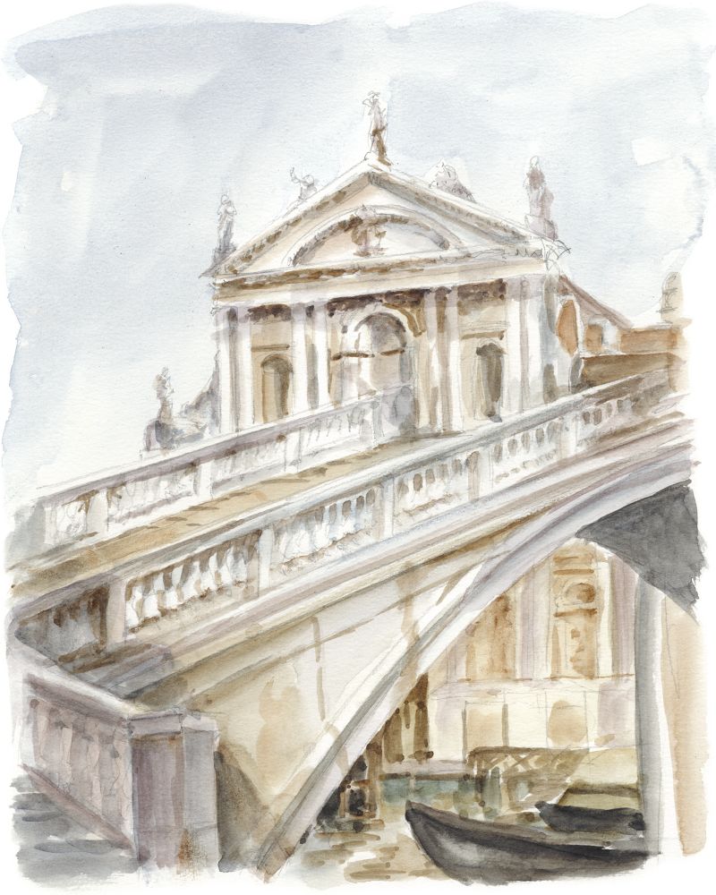Architectural Watercolor I